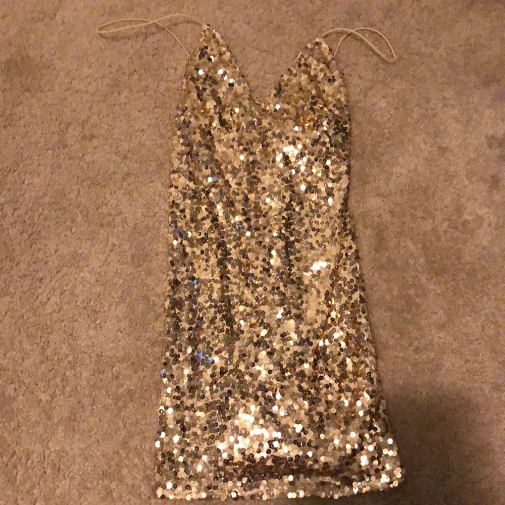 Lulus sequin dress - Picture 3 of 4
